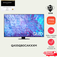 Samsung Q80C QLED 4K Smart TV 120Hz (2023) | 55" | QA55Q80CAKXXM Television