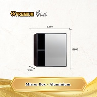 【Ready Stock】 Mirror Box Aluminium 2 size | Waterproof & Rust-Resistant |  EG Premium