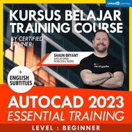[Certified Practical Course] AutoCAD 2023 Essential Training | Level Beginner