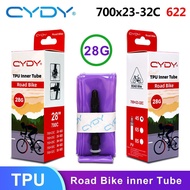 Road Bike TPU Inner Tube 700x23/25/26/27/28/32C French Mouth Inner Tube Supply Chain Wholesale