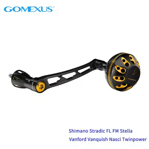GOMEXUS Power Handle for Shimano Stradic FL FM Stella Vanford Vanquish Nasci Twinpower 1000-5000 Spi