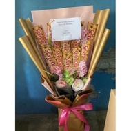 Bouquet Bucket Coklat Silverqueen Besar