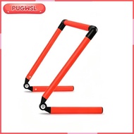 [pugwsl] Foldable Children Agility Hurdle Adjustable PVC Jump Barrier for Youth Soccer Exercise Coor