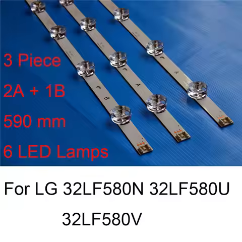Brand New LED Backlight Strip For LG 32LF580N 32LF580U 32LF580V TV Repair LED Backlight Strips Bars