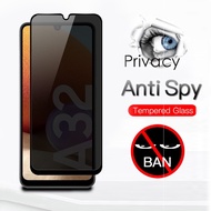 LAYAR Anti-Scratch Screen Samsung A32 4G / A32 5G 2020 Anti-Spy 9D Glass Screen Protector