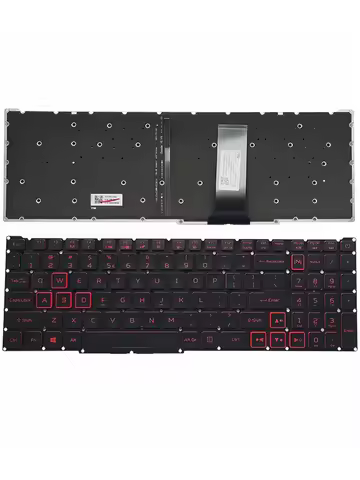 US/RU Laptop keyboard for Acer Nitro 5 AN515-54 AN515-55 AN515-43 AN517 AN715-51 N18C3 N18C4 N18I2 N