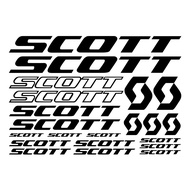 SCOTT Bicycle Frame Sticker Bicycle Bicycle Bicycle Sticker Decal 32*22CM
