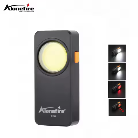 Alonefire PL600 USB Rechargeable Portable Emergency Light Walking Sports Running Outdoor Hiking Nurs