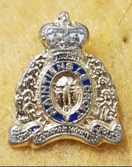 超細粒罕有80年代駐香港加拿大警察兵團徽章,加拿大製造 /紀律部隊police有古董紀念收藏