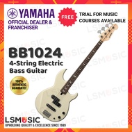 Yamaha BB1024 4 String Electric Bass Guitar Alder 3P SS Pickup ( BB 1024 ) Music Instrument Gitar Yamaha