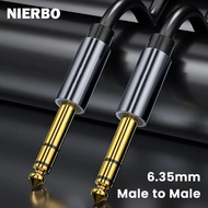 NIERBO 1/4 Inch Cable 6.35mm to 6.35mm Instrument Cable 1/4 Inch Guitar Instrument Cable Premium 6.3