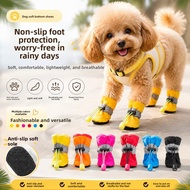 Soft Sole Dog Shoes, Waterproof Rain Boots for Teddy, Pomeranian, Poodle, Bichon