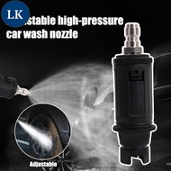 LK 3-Mode Adjustable Garden Watergun / 3000 PSI High Pressure Car Wash Nozzle / Vehicle Cleaning Acc