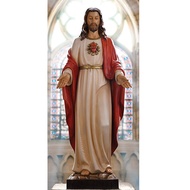 Resin polyresin religious figure sculpture fiberglass st joseph statue with baby jesus