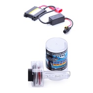 Bộ 1 đèn xenon HID xe oto 35w H8 4300k 12V sáng vàng ( giá 1 bóng + 1 ballast )