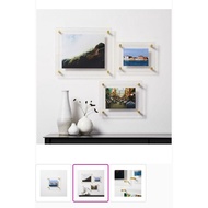 Wall-mounted A2 acrylic mica photo frame, perfect for 42x60cm photos, bringing an impressive highlig