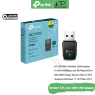 TP-LINK USB Adapter AC1300(อุปกรณ์รับสัญญาณ) รุ่นArcher T3U(ประกันLifetime)-APP Solution