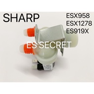 ESX958 / ESX1278 / ES919X SHARP INLET COIL / COIL MASUK AIRWASHING MACHINE WATER INLET VALVE Original