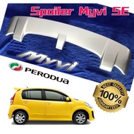 Perodua Myvi Lagi Best Myvi Icon SE 2011-2016 Spoiler with Paint (Dazzling Red)