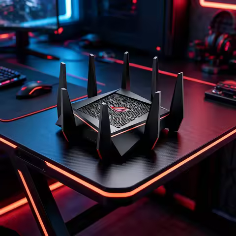 ASUS Router RT-AC5300 WiFi 6 Wireless AiMesh Gigabit Wired(No Retail Box)