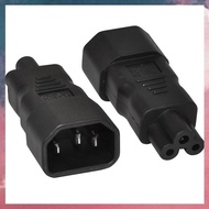 (RNDO) PDU UPS C14 to C5, IEC320 C13/C14 to C5/C6 Kettle Lead to PC Laptop Power Supply Cable Adapte