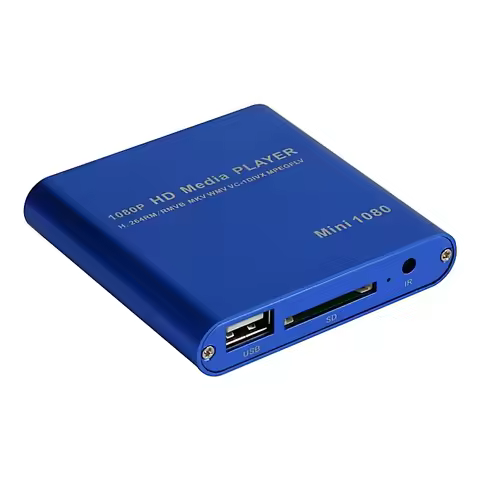 MKV H.264 HDD Multimedia Player Full HD 1080P USB External Media Player With SD Media TV Box Support