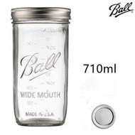 โหลแก้วBall Mason American Mason Jar แก้ว Jar ปิดผนึกโปร่งใส Scale Jar Overnight Oatmeal Cup Milkshake Drink glass jar for weed🔥พร้อมส่ง🔥