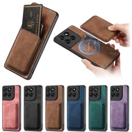 Leather Case for Motorola G87 G77 G67 5G Magnetic Detachable 2 in 1 Wallet Card Pocket Cover for Mot