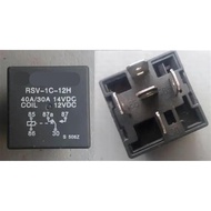 Sun Hold RSV-1C-12H (V4-1C-12V-40A) Relay 5 Pins ; Relay Base 1pcs(RSV-1C-12H)