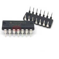 全新原裝 CD4093BE DIP-14 直插14P CD4093 施密特觸發器 進口
