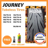Journey Tubeless Tires P6208 Grip 110/70-13 120/70-13 130/70-13 140/70-13 110/70-14 120/70-14 WFSP