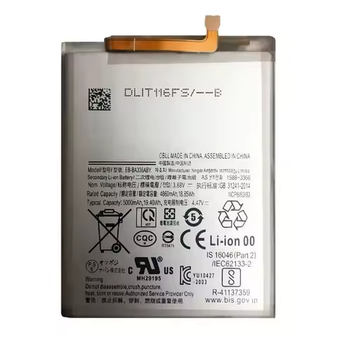 3.88V 5000mAh EB-BA336ABY Battery For Samsung Galaxy A33 A53 5G A536 SM-A5360