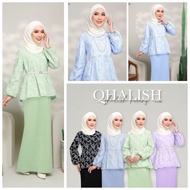 Qhalish Kurung Moden. FREE BELT 1236 Kurung Moden Qhalish. Baju Kurung. Baju Kenduri. Kurung Bridesm