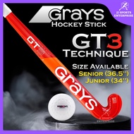 Grays Composite Hockey Stick GT3 (Red) Grays Kayu Hoki Trident Dimple Hockey Ball Grays Hockey Bag G