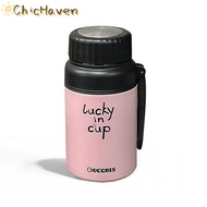 ChicHaven 1000ml thép không gỉ chân không Flask lớn Thermos chai xách tay du lịch cốc cà phê nhiệt c