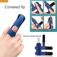 Finger Splint Covered Tip Finger Straps for Index, Middle, Ring, and Pinky Fingers Splint Support Guard