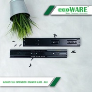 ecoWARE NJ3032 Full Extension Drawer Slide Cold-Rolled Steel Drawer Slide Rail High Quality Drawer S