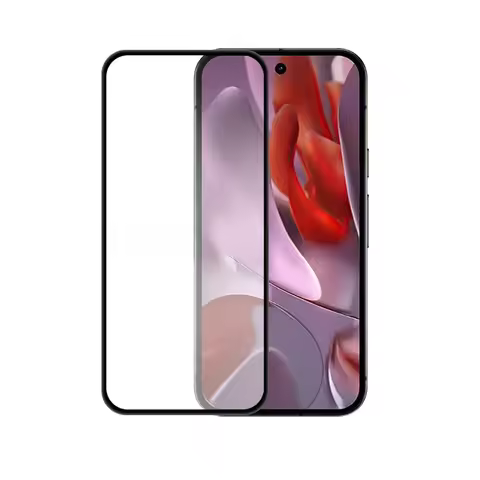 For Google Pixel 9 Pro XL Pixel 9A Pixel9a 2.5D Screen Protector Ultra Clear Tempered Glass Black Ed