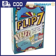 [Homesaya] FLIP 7 Excitement Card Game - Perfect for Memorable Game Nights