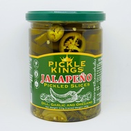 พริกจาลาปิโนดองชิ้น ตราพิ๊กเกิ้ลคิงส์ 510g Pickle Kings Pickled Jalapeno Slices พริกฆาลาเปญโญดอง