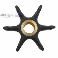 Rubber impeller for outboard motor suitable for Evinrude/OMC 55-75HP 382547 765431
