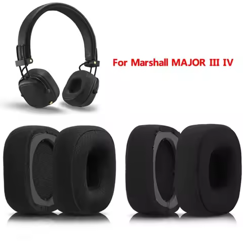 Durable Mesh Ear Pads Ear CushionFor Marshall Major III IV Headphone Earpads Headphone Sleeves Mesh 