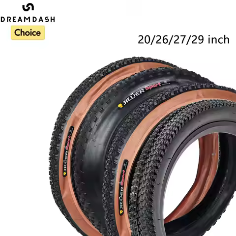 Bicycle JILUER Folding Tire 20x4.0/26x2.25 4.0/27.5x2.1 2.2/29x2.2 Mountain Bike Foldable Anti Punct