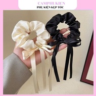 Silk bow hair tie, lady's bow hair tie