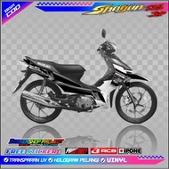 Suzuki SHOGUN 125 SP Variation STRIPING/SHOGUN 125 SP Motorcycle LIST Sticker