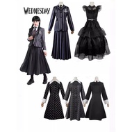 Addams Family Heroine Styled School Uniform Suit - Cosplay Costume