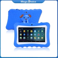 MegaChoice【100%Original】Kids Tablet 7-inch Android 4.4 1024 x 600 HD Screen Quad Core CPU Wireless Wi-Fi Dual Camera Tablet Children Gift