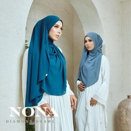 NONA SHAWL CURVE (Premium Soft Diamond Chiffon)
