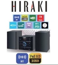 HIRAKI - Hiraki HK-HD807BT 2.0 藍牙迷你卡拉OK音響組合 Karaoke HIFI HDMI DVD/VCD/CD