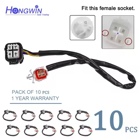 4pin Plug Connector Fuel Pump Assembly For Mazda 6 CX-7 CX-9 RX-8 Protege 5 Acura Honda Accord E8592